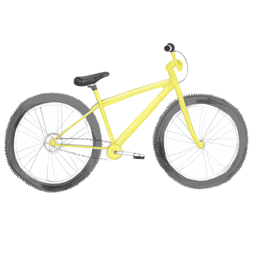 By Bike illustration